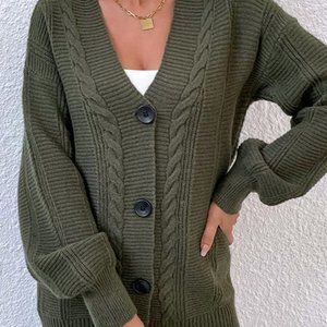 Button Down Cardigan